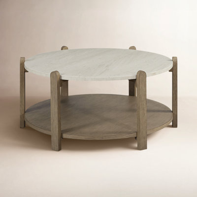 Stone Top Cocktail Table by Joss and Main