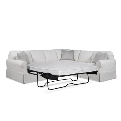 Bedford 2 - Piece Slipcovered Sectional by Braxton Culler