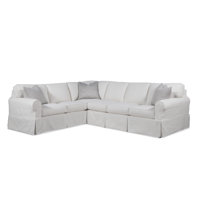 Bedford 2 - Piece Slipcovered Sectional by Braxton Culler