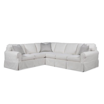 Bedford 2 - Piece Slipcovered Sectional by Braxton Culler