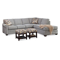 Bedford Two-Piece Bumper Sectional With Sleeper by Braxton Culler