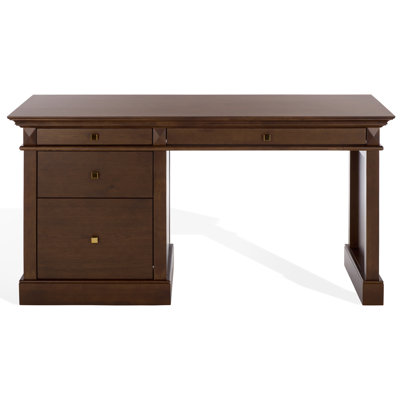 Shorecrest 4 Drawer Wood Desk by Birch Lane