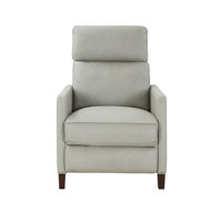 Morlan 30.8" Wide Genuine Leather Power Zero Gravity Recliner by Birch Lane