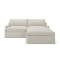 Wrenley 3-Piece Slipcovered Modular Sectional by Birch Lane