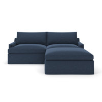 Wrenley 3-Piece Slipcovered Modular Sectional by Birch Lane