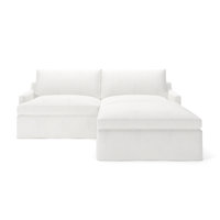 Wrenley 3-Piece Slipcovered Modular Sectional by Birch Lane