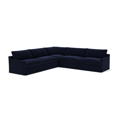 Wrenley 5-Piece Slipcovered Modular Sectional by Birch Lane