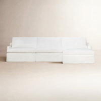 Wrenley 4-Piece Slipcovered Modular Sectional by Birch Lane
