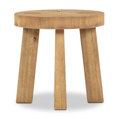 SADIRA End Table-Worn Oak by Amber Lewis x Four Hands