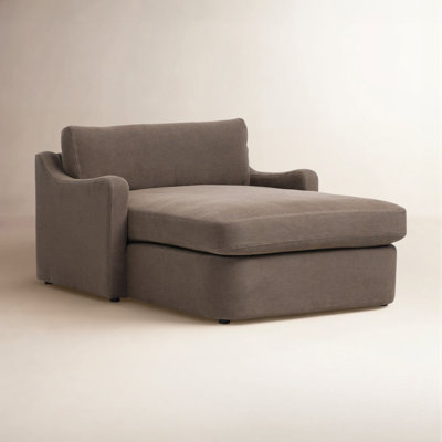 Aurelia Chaise Lounge-Broadway Canvas by Joss and Main