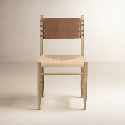 Brielle Dining Chair-Dulane Mahogany by Amber Lewis x Four Hands