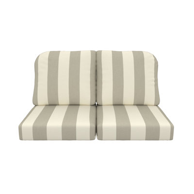 Amala Indoor/Outdoor Sunbrella® Loveseat Cushion by Birch Lane