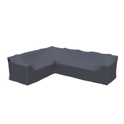 Elosia Wicker L-Shape Outdoor Sectional Sofa Cover by Birch Lane