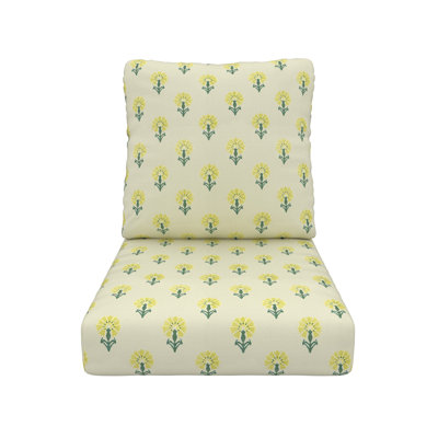 Amala Deep Seating Outdoor Sunbrella® Seat/Back Cushion by Birch Lane
