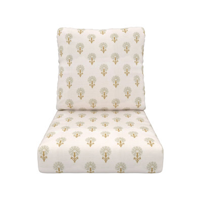 Amala Deep Seating Outdoor Sunbrella® Seat/Back Cushion by Birch Lane