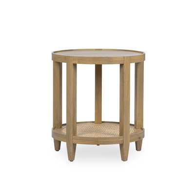 Devin Solid Wood End Table by Classic Home