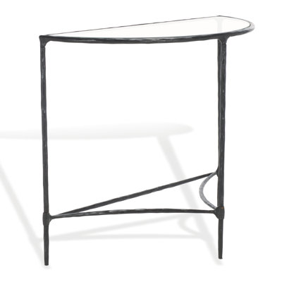 Isabellina Half Moon Console by 17 Stories