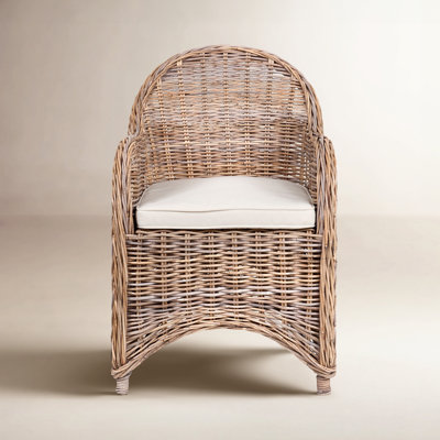 Attina Rattan Armchair by Birch Lane