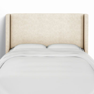 Hanson Upholstered Wingback Headboard by Joss and Main