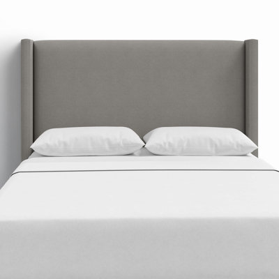 Hanson Upholstered Wingback Headboard by Joss and Main