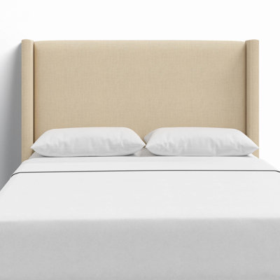 Hanson Upholstered Wingback Headboard by Joss and Main