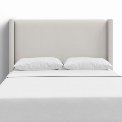 Hanson Upholstered Wingback Headboard by Joss and Main