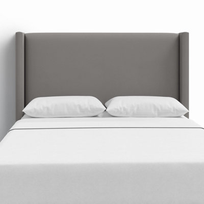 Hanson Upholstered Wingback Headboard by Joss and Main