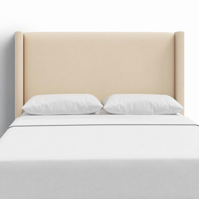 Hanson Upholstered Wingback Headboard by Joss and Main