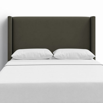 Hanson Upholstered Wingback Headboard by Joss and Main