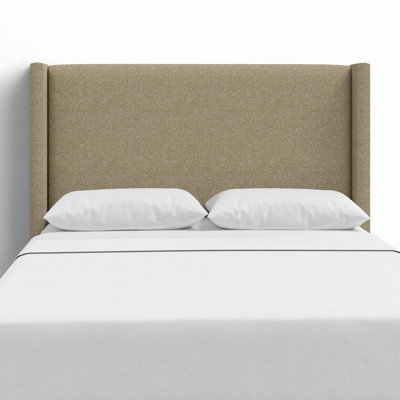 Hanson Upholstered Wingback Headboard by Joss and Main