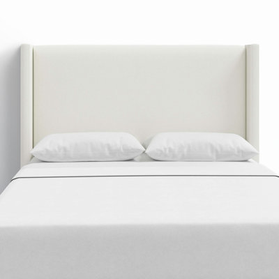 Hanson Upholstered Wingback Headboard by Joss and Main
