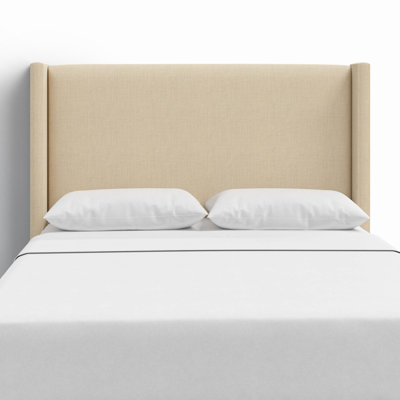 Hanson Upholstered Wingback Headboard by Joss and Main