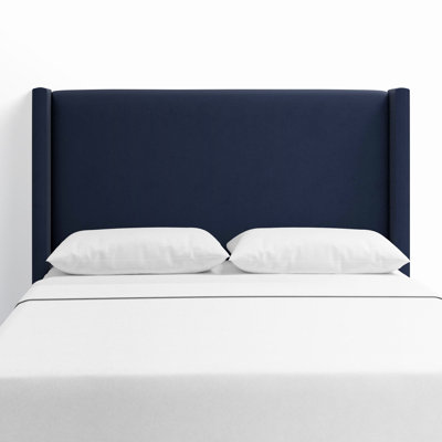 Hanson Upholstered Wingback Headboard by Joss and Main