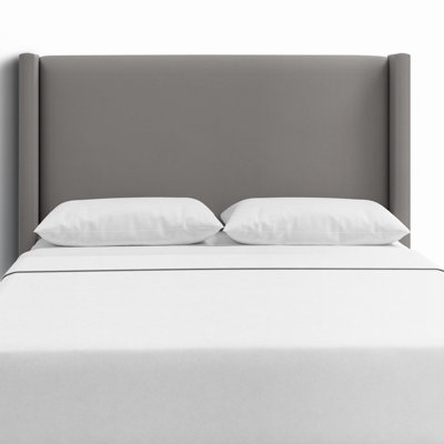 Hanson Upholstered Wingback Headboard by Joss and Main