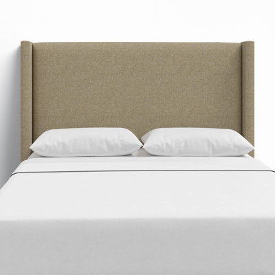 Hanson Upholstered Wingback Headboard by Joss and Main