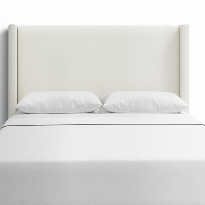 Hanson Upholstered Wingback Headboard by Joss and Main