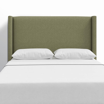 Hanson Upholstered Wingback Headboard by Joss and Main