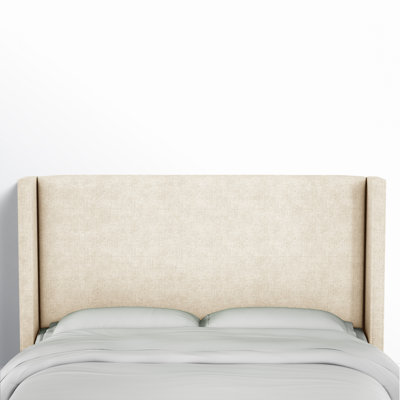 Hanson Upholstered Wingback Headboard by Joss and Main