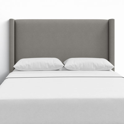 Hanson Upholstered Wingback Headboard by Joss and Main