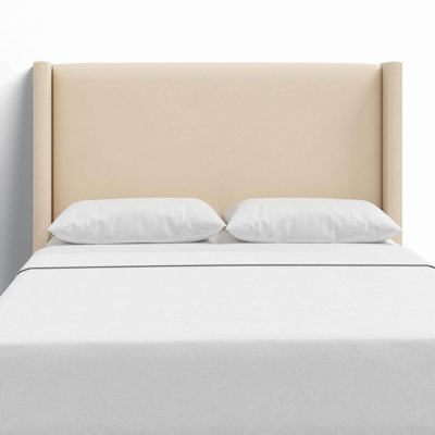 Hanson Upholstered Wingback Headboard by Joss and Main