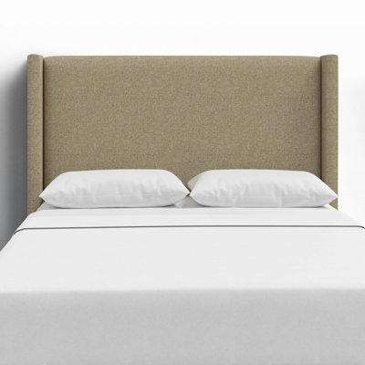 Hanson Upholstered Wingback Headboard by Joss and Main