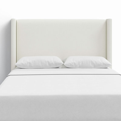 Hanson Upholstered Wingback Headboard by Joss and Main