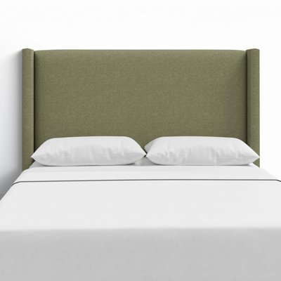Hanson Upholstered Wingback Headboard by Joss and Main