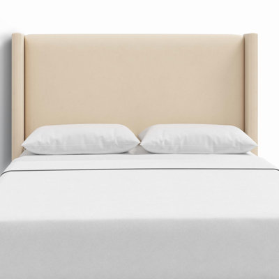 Hanson Upholstered Wingback Headboard by Joss and Main