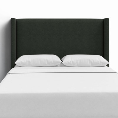 Hanson Upholstered Wingback Headboard by Joss and Main