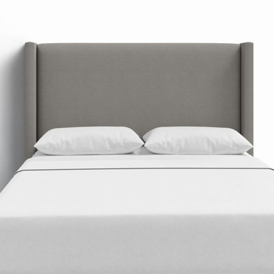Hanson Upholstered Wingback Headboard by Joss and Main