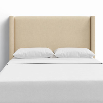 Hanson Upholstered Wingback Headboard by Joss and Main
