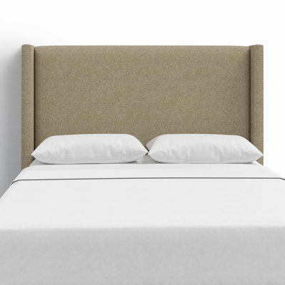 Hanson Upholstered Wingback Headboard by Joss and Main