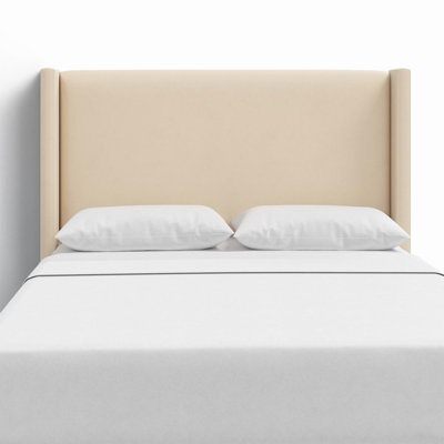 Hanson Upholstered Wingback Headboard by Joss and Main