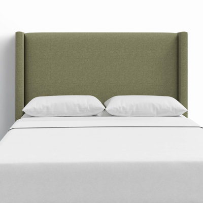 Hanson Upholstered Wingback Headboard by Joss and Main